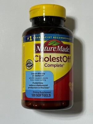 #ad #ad Nature Made CholestOff Complete 120 Softgels 900mg *EXPIRES *JUNE 2025* #7919 $25.99