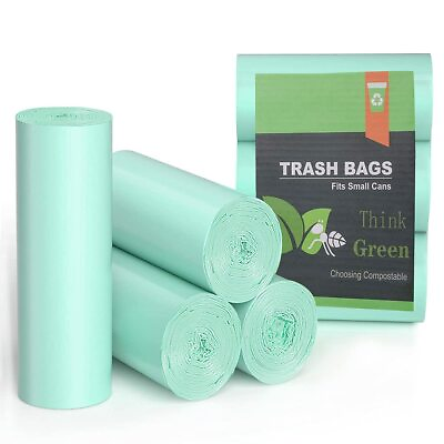 #ad #ad 75 Counts AYOTEE Mini Garbage Bags 1.2 Gallon Small Compostable Trash Bags ... $10.25