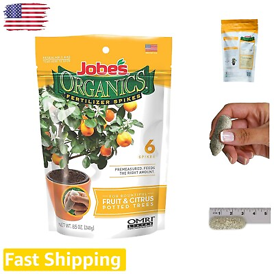 #ad Convenient Resealable Organic Fertilizer Spikes Nourish Fruit and Citrus Trees $22.99