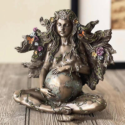 Gaia Mother Earth Goddess Art Resin Statue Figurine HomeGarden Decor $21.89