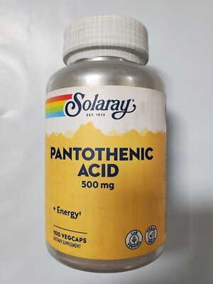 #ad Solaray Niacin 500 mg 100 VegCaps $12.99