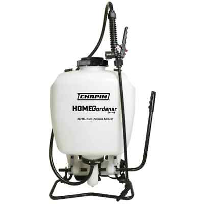 #ad 4 Gallon Pump Backpack Sprayer for Lawn Limit Clogs Home and Garden $49.99