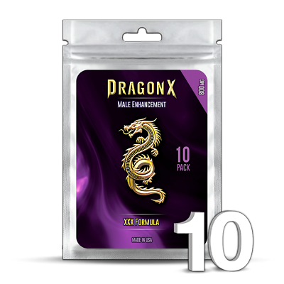 10 DRAGON X Male Enhancement Sex Pills for EXTREME ENHANCEMENT $29.95