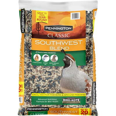 #ad Pennington Southwest Blend Wild Bird Food 20 lb. Bag 1 Pack Dry $13.70