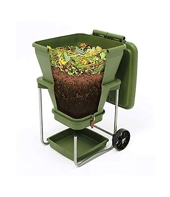 #ad Worm Farm Compost Bin Continuous Flow Through Vermi Composter for Worm Cast... $361.94