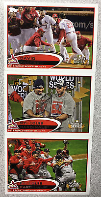#ad #ad St. Louis Cardinals 2012 Topps Series #1 Team Set 15 $2.99