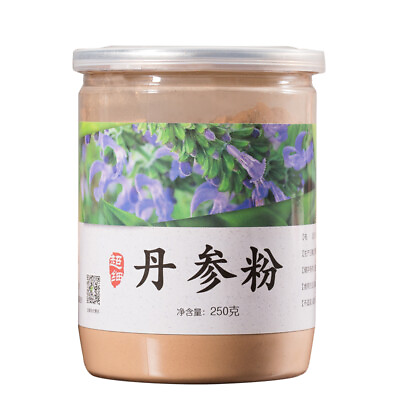 Organic Wild Danshen Dan Shen Root Powder Salvia Miltiorrhiza Red Sage Herb 250g $21.00