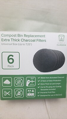 #ad 2 Years Supply Extra Thick Filters for Kitchen Compost Bins Longer Lasting ... $29.99