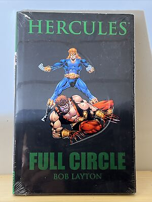 Hercules: Full Circle Hardcover By Bob Layton Marvel Graphic Novel New Sealed $12.95