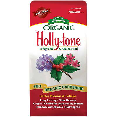 #ad Espoma Organic Holly Tone for Evergreen amp; Azalea Plant FoodFertilizer 8 lb. $13.47