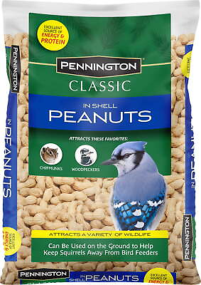 #ad Pennington In Shell Peanuts Wildlife and Wild Bird Food 5 lb. Bag Dry 1 Pack $13.97