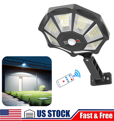#ad #ad Solar Lights Outdoor Motion Sensor Wall Light Waterproof Garden Yard Street Lamp $22.56