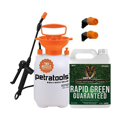 #ad Liquid Fertilizer Rapid Green Guaranteed 18 0 1 Pump Sprayer 1G Sprayer Bun... $108.99