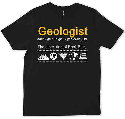 #ad Geologist Definition T Shirt Geology Shirt Science Shirt Rock Collector Gem $25.99