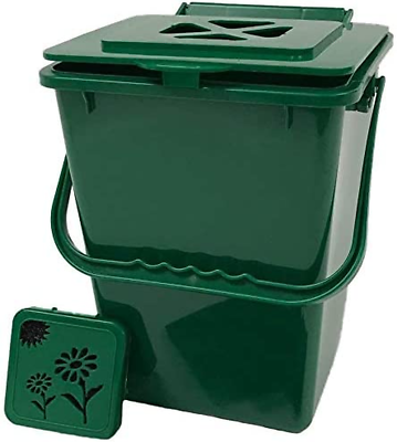 #ad #ad ECO 2000 NP Kitchen Compost Pail 2.4 Gallon Green $36.90