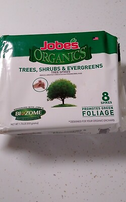 #ad Jobe#x27;s Organic Tree Shrub Evergreens Fertilizer Spikes New Exp Date 10 31 24 $25.49