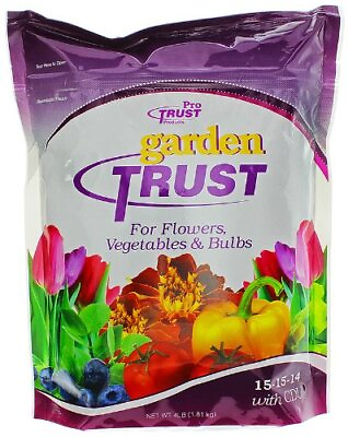#ad Garden Trust® Flower amp;amp; Vegetable Fertilizer 4 Lb Bag $30.50