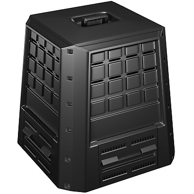 Garden Compost Bin from BPA Free Material 100 Gallon 380L Outdoor Composter $108.98