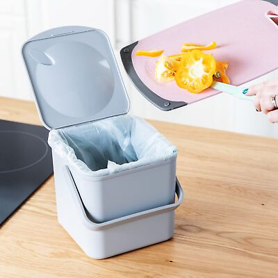 #ad #ad Minky Homecare Kitchen Compost Bin – Countertop Food Waste Caddy with Easy Wi... $23.45